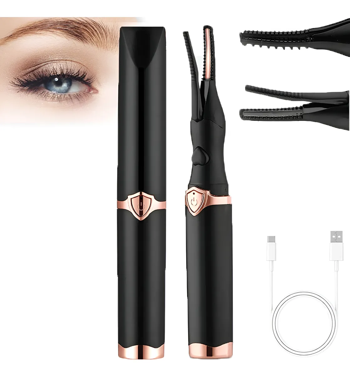 Rizador de Pestañas Eléctrica Portátil
